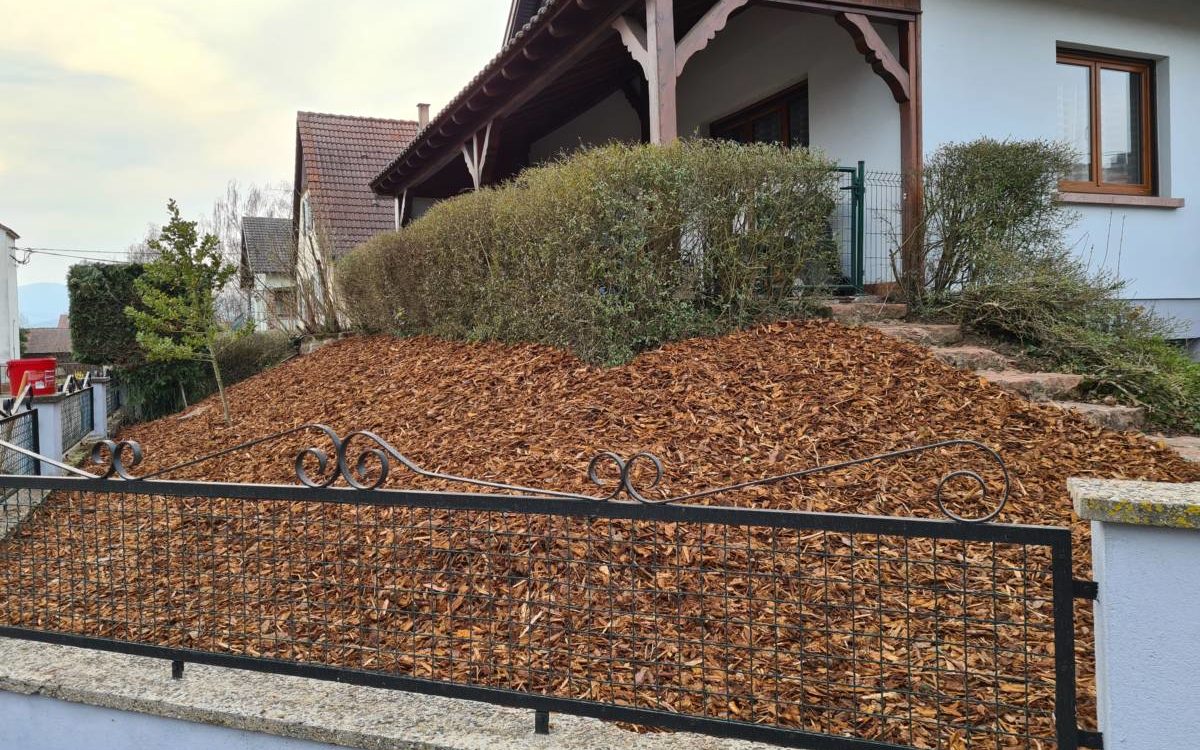 Réaménagement d&#8217;un talus Sélestat